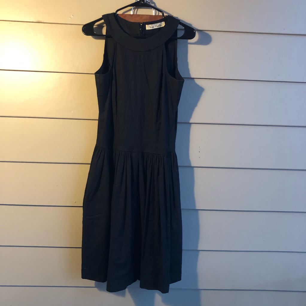 Vian Hunter Vintage Dress With Pockets